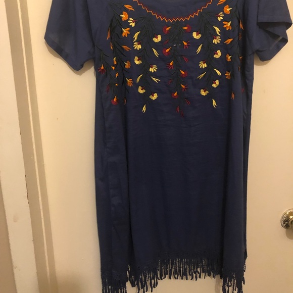 Embroidered Dress - Picture 1 of 2